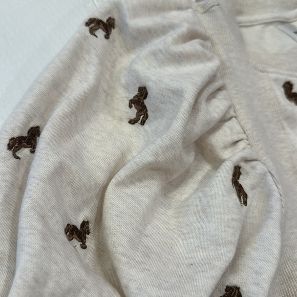 Maeve Puff Short-Sleeve Sweatshirt NWT Size Small - Picture 7 of 8